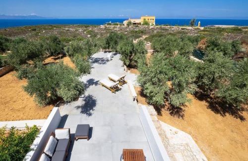 Chania House | Olisea Villa, olive grove seaview villa