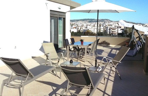 Vamvakopoulo Apartment | Panoramic View Penthouse (Full Floor-Private Entr)