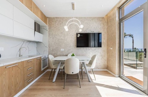 Dhermi Apartment | Pearl Coast Drymades | Elegant 2BR Apartment by PikHost