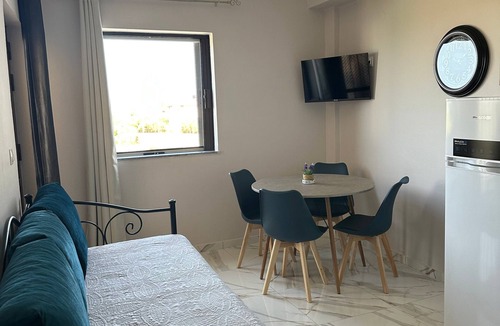 Palekastro Apartment | Pegasus Sea-View Apartment, 10 Min Walk to Chiona, 2 A/C Units, Wi-Fi & Parking