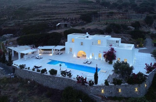 Paros Villa | Platinum Paros Villa | 6 Bedroom Villa | Private Pool & Stunning Sea View