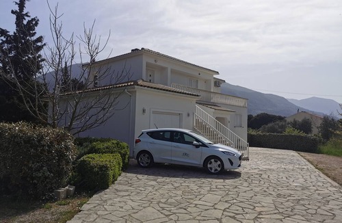 Poulata Apartment | Private Sami Villa for 6 – Pool, Safe Gardens, WiFi & Space to Relax