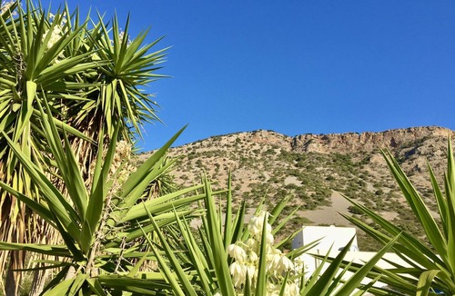 Elounda Villa | Private two bedroom villa, just 750 metres from Plaka, pool, garden, great views