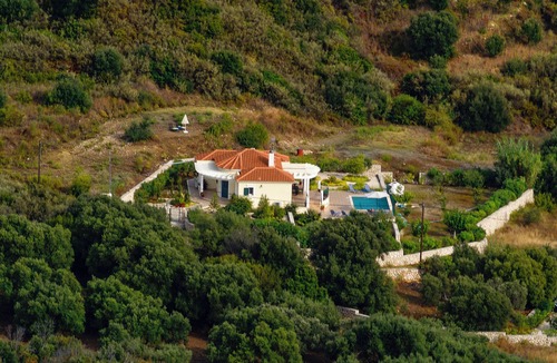 Kateleios Villa | Private Villa, 3 bedrooms/2 bathrooms in Katelios. Pool, gardens, BBQ