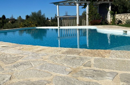 Agios Ioannis Villa | Private Villa and Pool with Lake Views and Sunset Terraces at The Grove