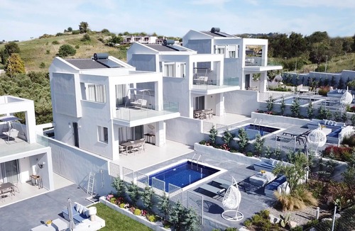 Kassandra Villa | R 1031 Glorious 3 Bedrooms Villa with Private Pool, Sea View.