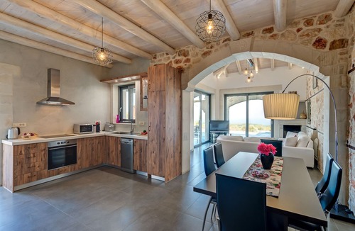 Douliana Villa | Resi Villa, A new built villa with private pool and unobstructed sea view