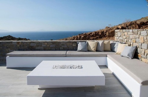 Piso Livadi Villa | Rising Sun Villa with Sea View & Mini Pool, near Naousa