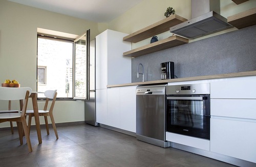 Lefktron Villa | Riverstone villa 2 with private pool close to Kalogria beach