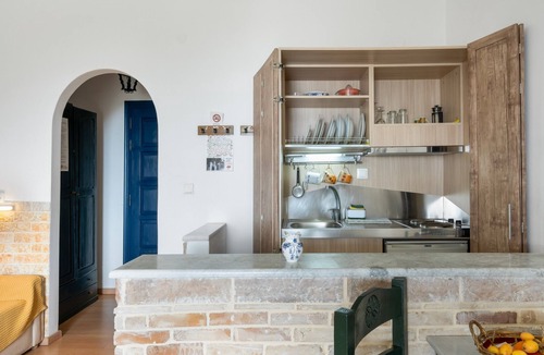 Aegiali Apartment | Room 14 at Pagali Hotel with Sea View