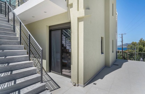 Nikiana Apartment | San George 1 Apartment with Sea View, Wi-Fi, and Air Conditioning
