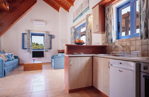 Svoronata Villa | Sea Front Villa Private Pool, Wonderful Views of Avithos Beach. Airport 10 mins