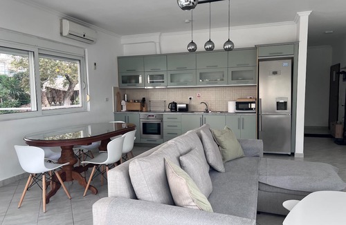 Albanian Riviera Apartment | Sea view apartment(above promenade)with beaches, restaurants within a 5 min walk