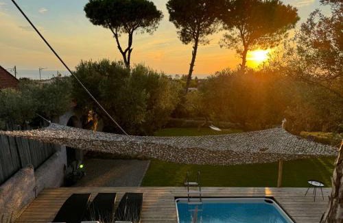 Nea Propontida Villa | Sea view villa in Olive Garden