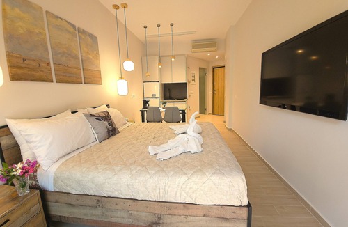 Rhodes Old Town Apartment | SEAL of Deer - Castle View - 5 minute walk to the Beach