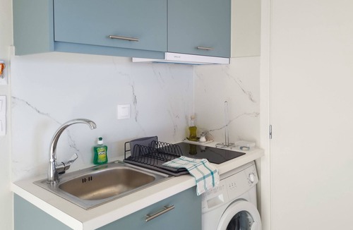 Sitia Apartment | Sitia Old Port studio - 3min walk to beach - AC - WIFI