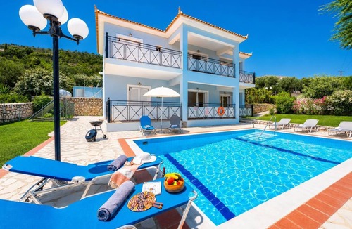 Skala Villa | Skala Villa Blue - Three Bedroom Villa, Sleeps 6