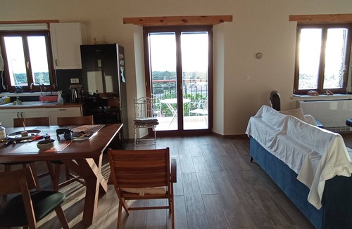 Akrotiri Villa | Spectacular villa with sea view,6min drive from Chania airport,near famous beach