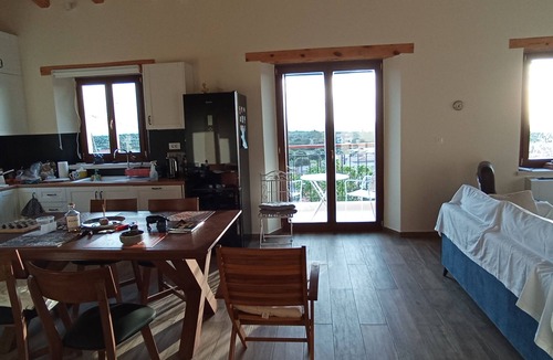 Akrotiri Villa | Spectacular villa with sea view,6min drive from Chania airport,near famous beach