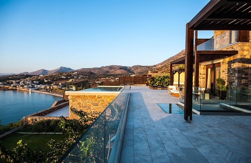 Elounda Villa | Splendid Crete Villa | Villa White - Blue | 5 Bedrooms | Private Heated Pool
