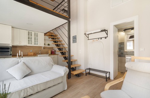 Drimonas House | Stathis Suite Apartment with Sea View, Wi-Fi, and Air Conditioning