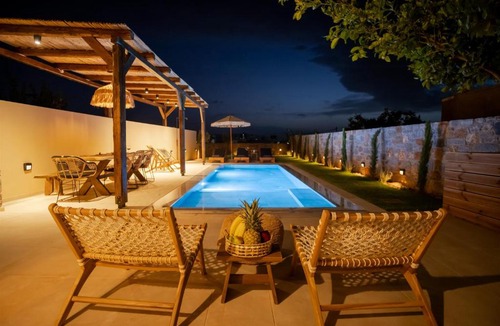 Minoa Pediada Villa | stone villa marianna With private pool &guest studio