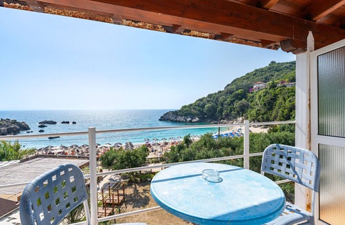 Parga Apartment | Studio Apartment 'Alex Bar Apartment 11' with Sea View, Wi-Fi and Air Conditioning