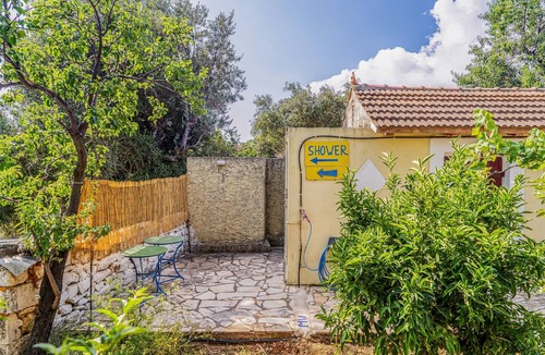 Vathy Apartment | Studio 'Veronis 6' with Sea View, Shared Pool & Wi-Fi