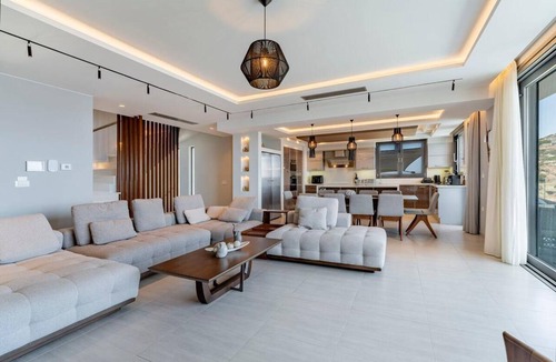 Agios Nikolaos Villa | Stunning views to Mirabello Gulf at Villa Marianna | Heated Pool