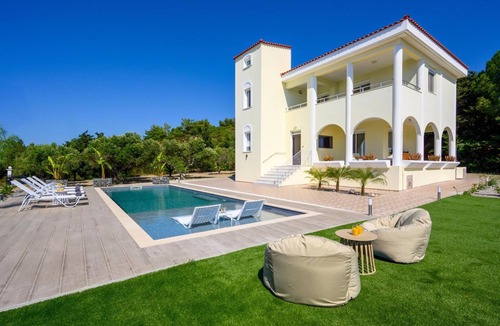 Kremasti Villa | Sunset View Paradisi Villa