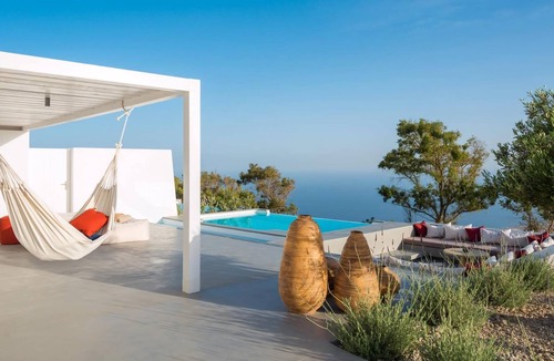 Santorini Villa | Superb Pyrgos Villa | Princess Villa | 1 Bedroom | Stunning Panoramic Sea View
