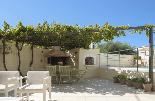 Asteri Villa | The Artemis Home, Rustic Village Living with Pool