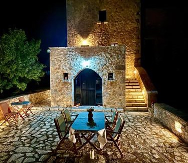 Omales House | The Olive Tower in Mani