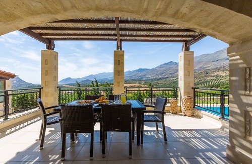 Lefkogeia House | Traditional Cretan Stone Villa, Intimate Spaces & Private Pool, Family Friendly