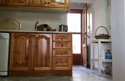 Eresos-Antissa Apartment | Traditional house-direct access to the sea&garden