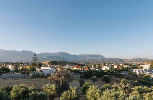 Sivas Villa | Triades Villas 1, a dream home built of natural stone with a saltwater pool, set in a peaceful setting