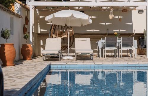 Poulades Villa | Tulip House Pool Villa in Corfu