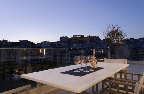 Kinosargous Apartment | Über Lux 2 BR New Penthouse with Acropolis View