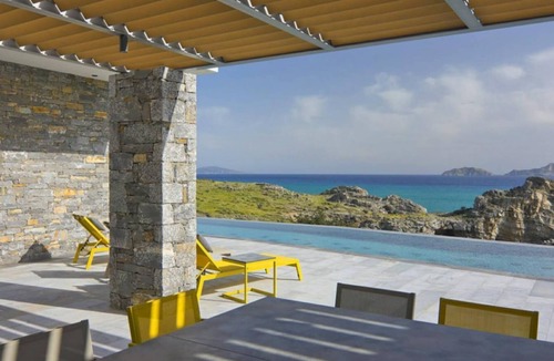 Vizari Villa | Unique Location Seafront Villa