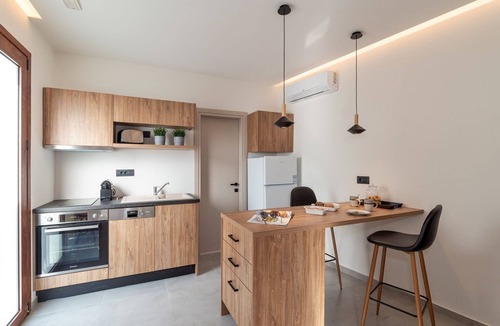 Kattavia Apartment | Viila Thalorien, Furnished Terrace, Rhodes