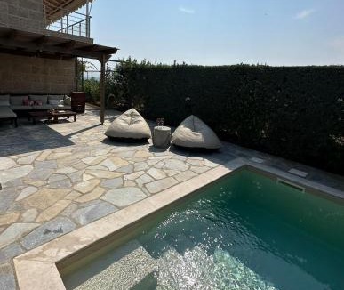 Kropia House | Villa Agia Marina 5m walk to the beach with private pool