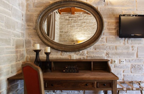 Stavromenos Villa | Villa Alea, Luxury stone villa with private pool and delicate decoration.