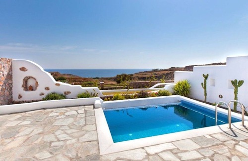 Kamari Villa | Villa Altairia, Divine Sea Views, Private Pool, Furnished Terrace, Santorini