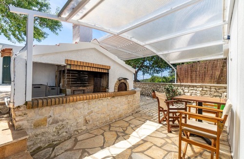 Antipaxos Villa | Villa 'Antipaxos Sunset House' with Sea View, Wi-Fi and Air Conditioning