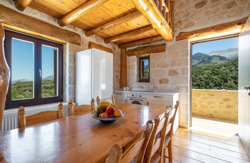 Melidoni Villa | Villa Aphrodite, large swimming pool, sea & Mountain View’s