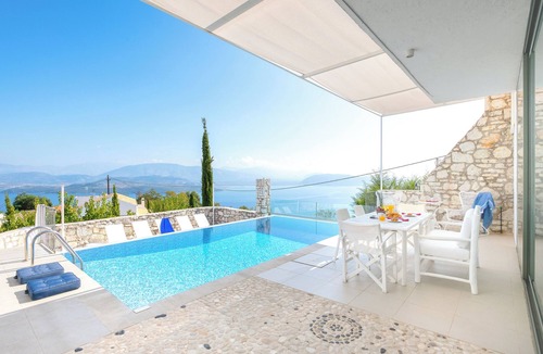 Petaleia Villa | Villa Armonia - Colorful and sunny! in the best part of Corfu!