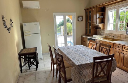 Arillas Villa | Villa Avra Arillas : Seaview, sunset and very large private pool