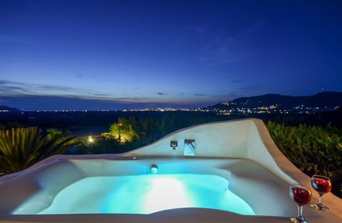 Glinado House | Villa Bella Vista 65M2 1Bedrm 1Bathrm Sea view from outdoor Tzacuzzi