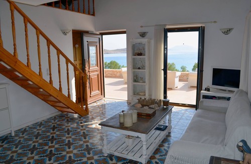 Halki Villa | Villa Blu beach front