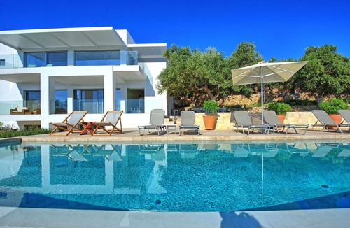 Plaka Villa | Villa Bluewhite - Pláka ,Crete